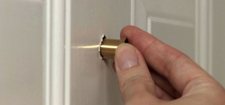 peephole door repair in Blackhawk